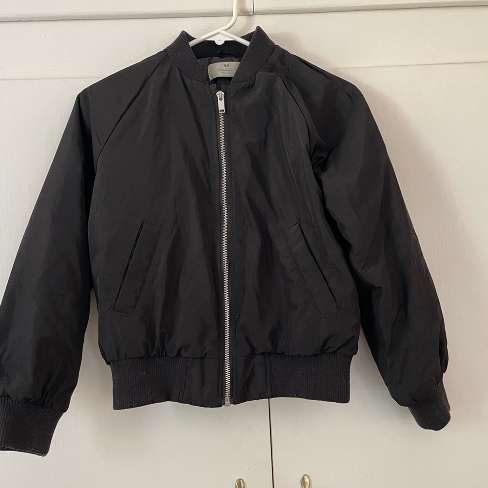 H&M Charcoal Zip-Up Jacket